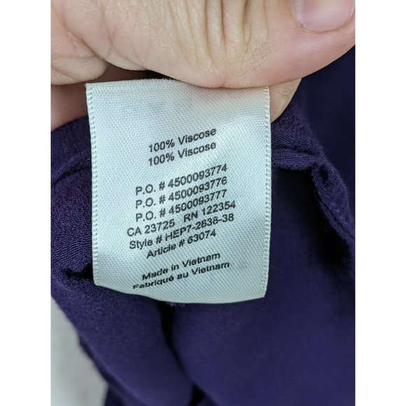 Wilfred Free Women's Button down Short sleeve Tie waist Cropped blouse Size S - Picture 6 of 6